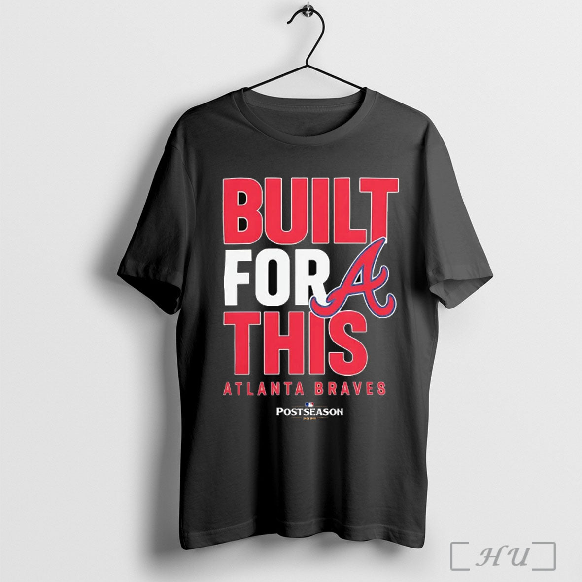Officials Atlanta Braves Built For This October 2025 Postseason T Shirt
