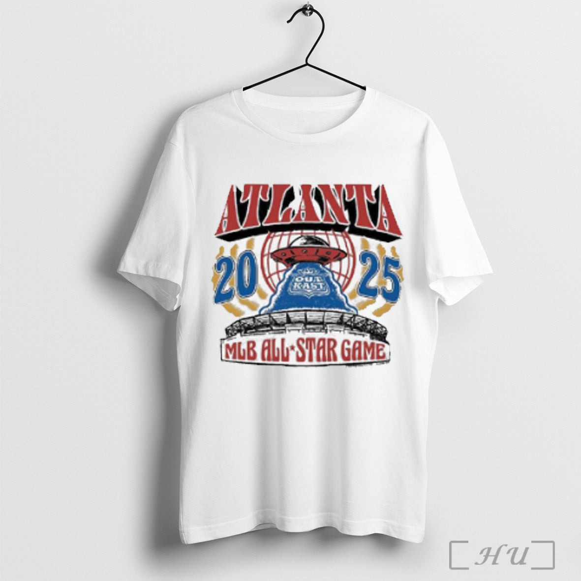 Officials Atlanta Braves X Outkast Homage 2025 Mlb All Star Game Tri Blend