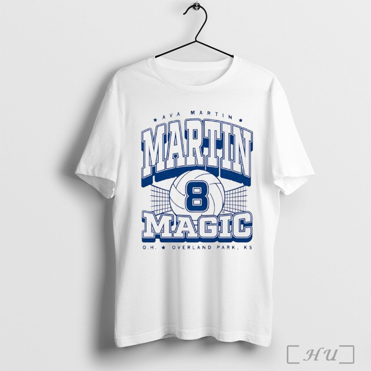 Officials Ava Martin Volleyball Magic Number 27 T Shirt