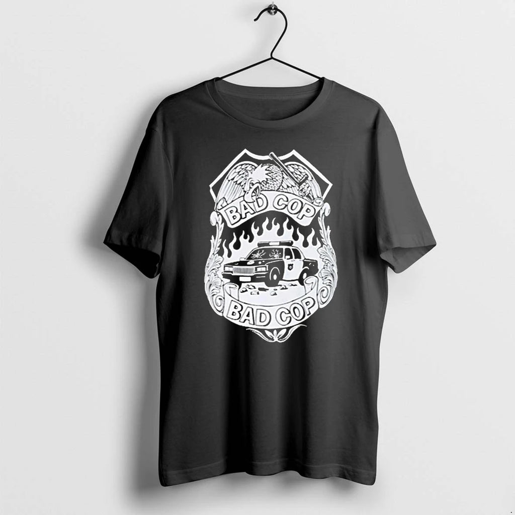 Officials Bad Cop Bad Cop Badge Graphic T Shirt Sweater