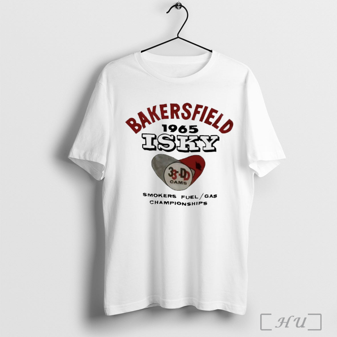 Officials Bakersfield 1965 Isky Smokers Fuel Gas Championship T Shirt