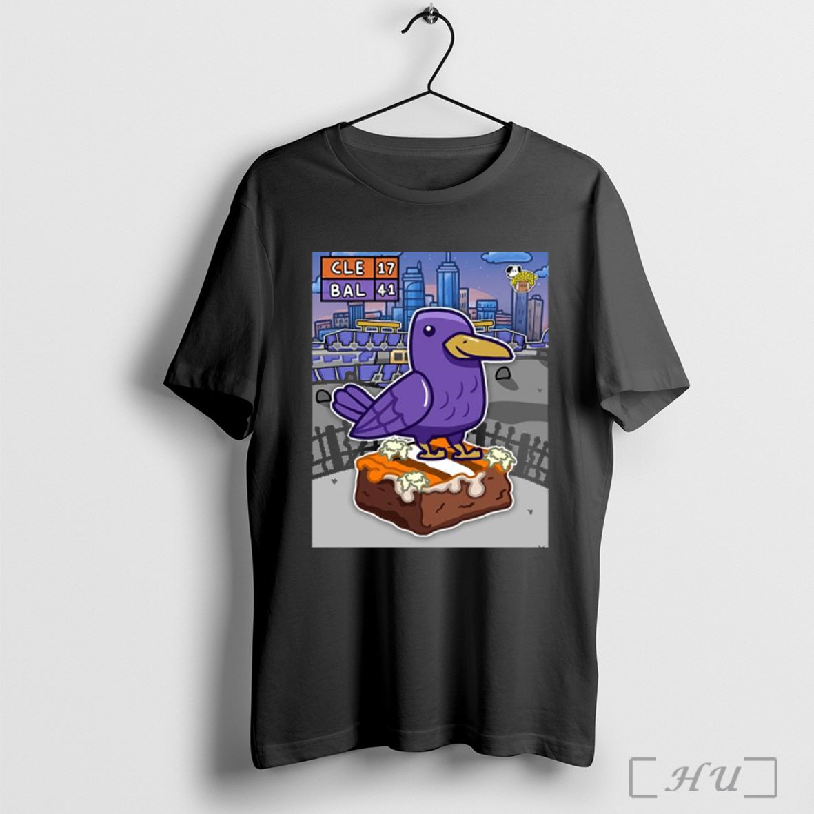 Officials Baltimore Ravens Take Out Cleveland Browns 41 17 Final Score T Shirt