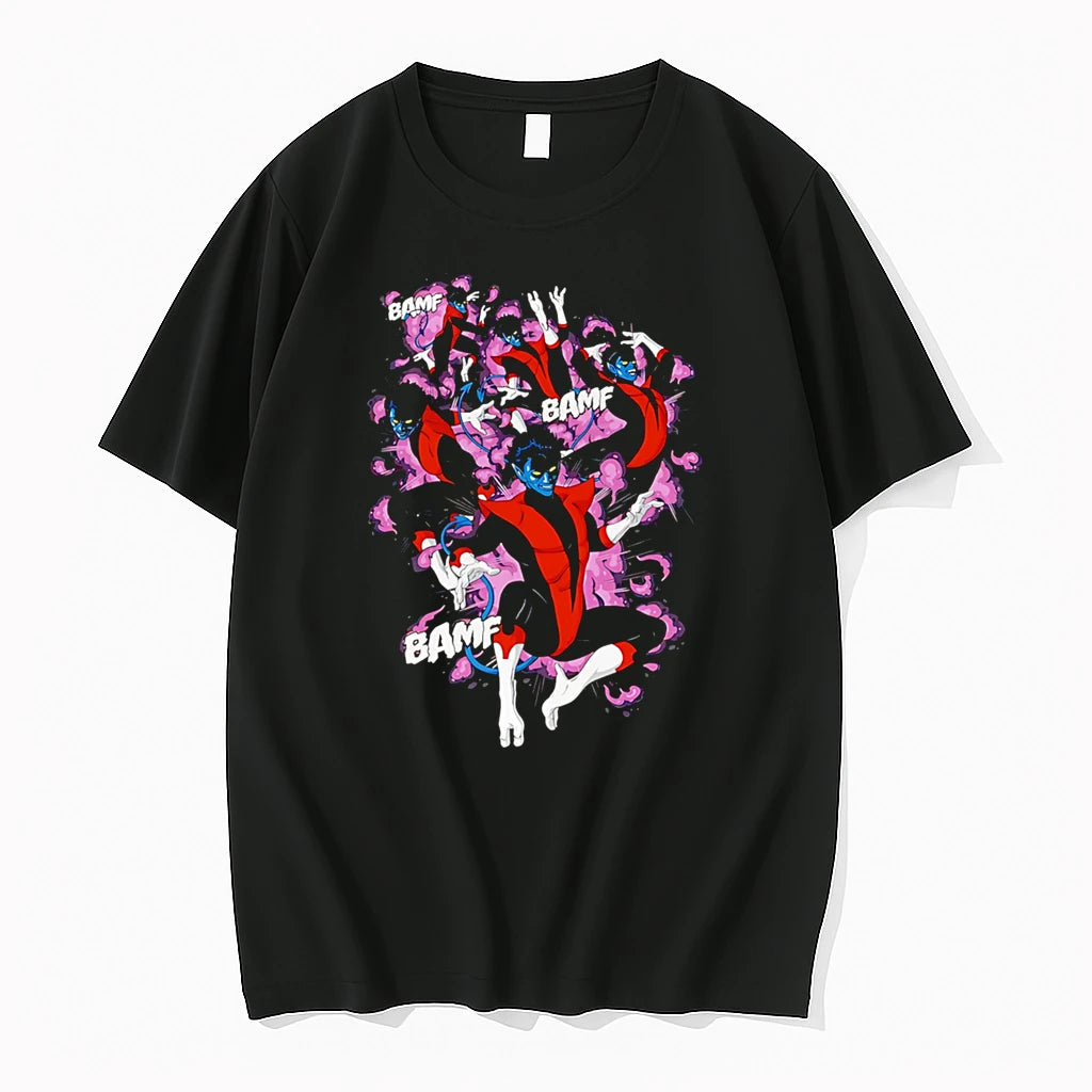 Officials Bamf Bamf Bamf Nightcrawler X Men Premium T Shirt