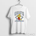 Officials Bart The Simpsons X Indianapolis Colts T Shirt