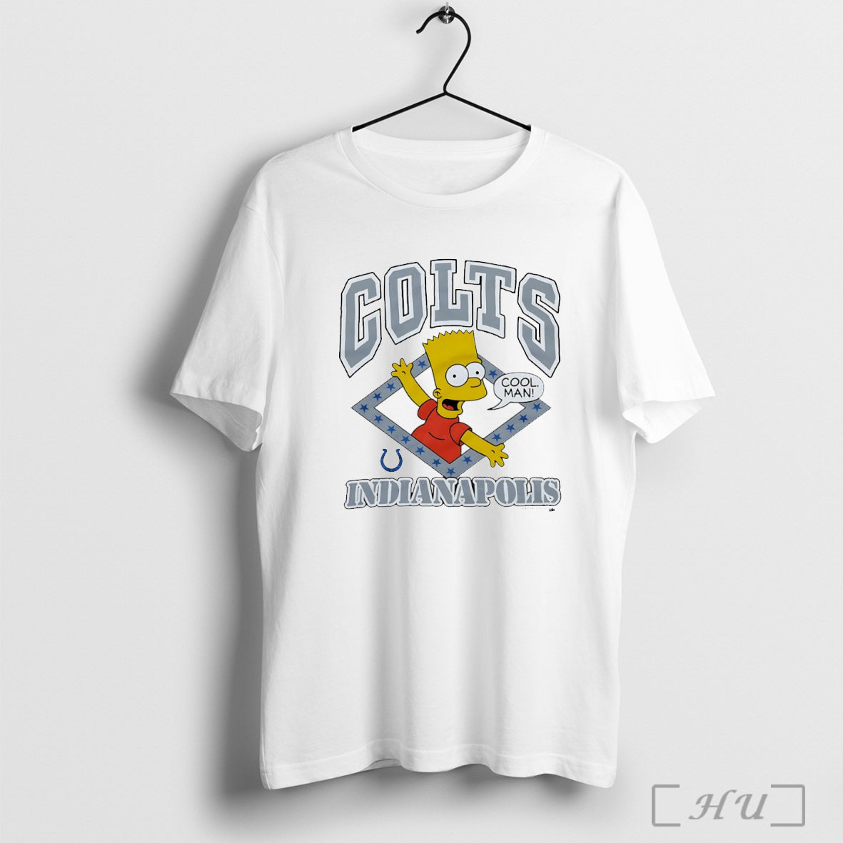 Officials Bart The Simpsons X Indianapolis Colts T Shirt