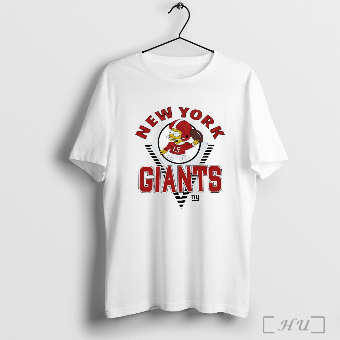 Officials Bart The Simpsons X New York Giants T Shirt