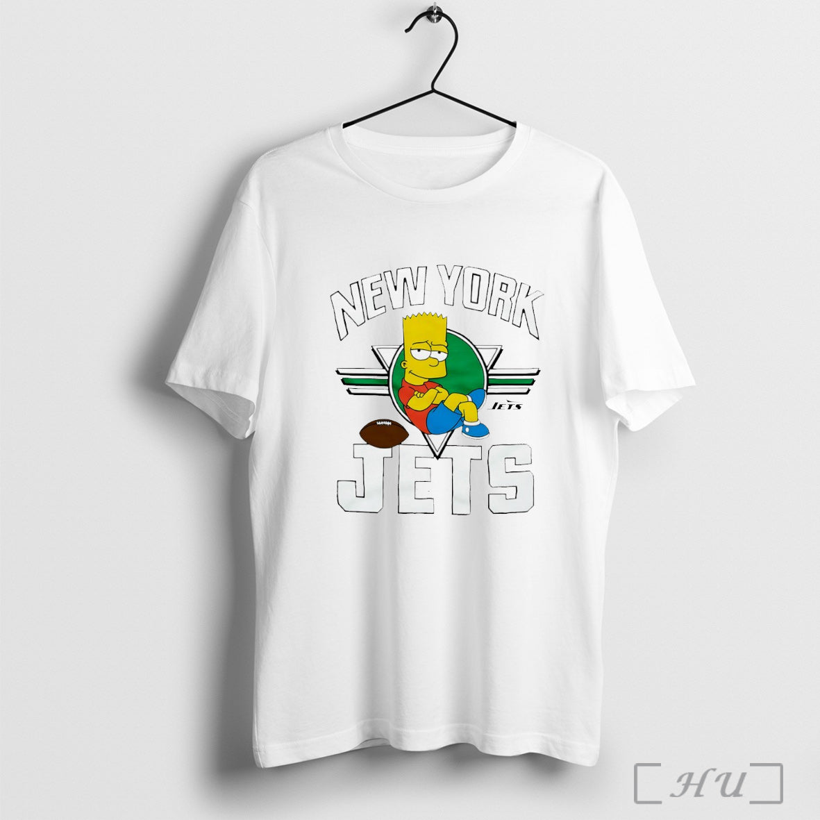 Officials Bart The Simpsons X New York Jets T Shirt