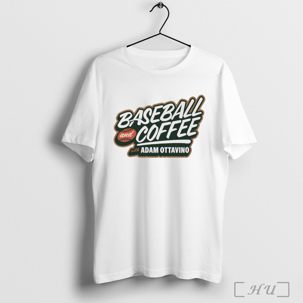 Officials Baseball And Coffee With Adam Ottavino Mlb 2025 Logo T Shirt