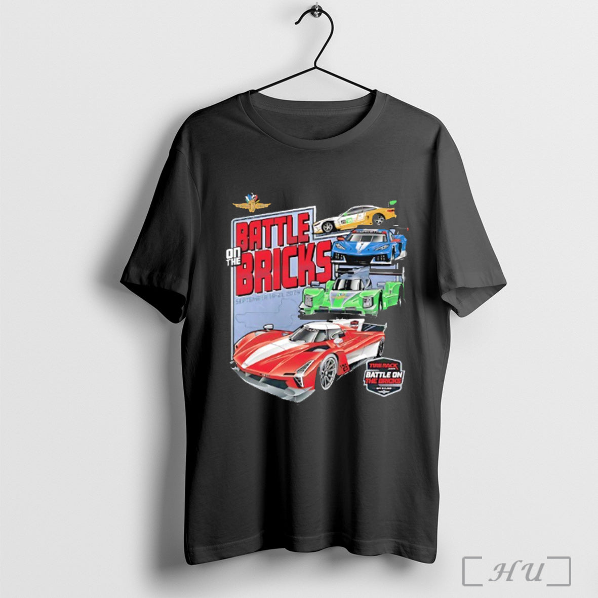 Officials Battle On The Bricks Multi Racing T Shirt
