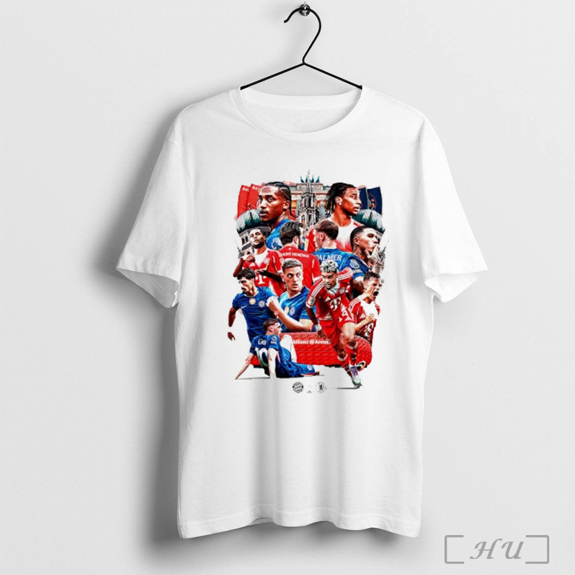 Officials Bayern Munich Beats Chelsea Uefa Champion League Allianz Arena T Shirt