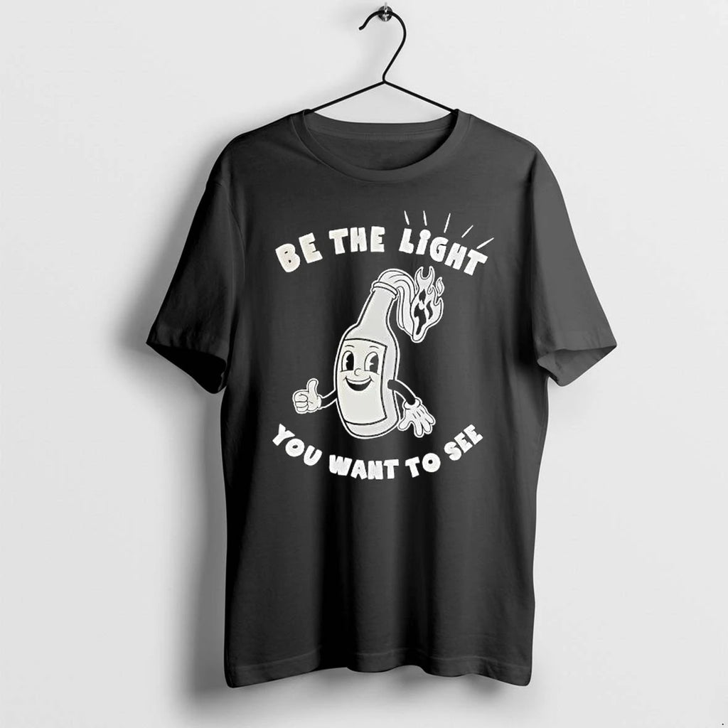 Officials Be The Light You Want To See Molotov Cocktail Cartoon Premium T Shirt