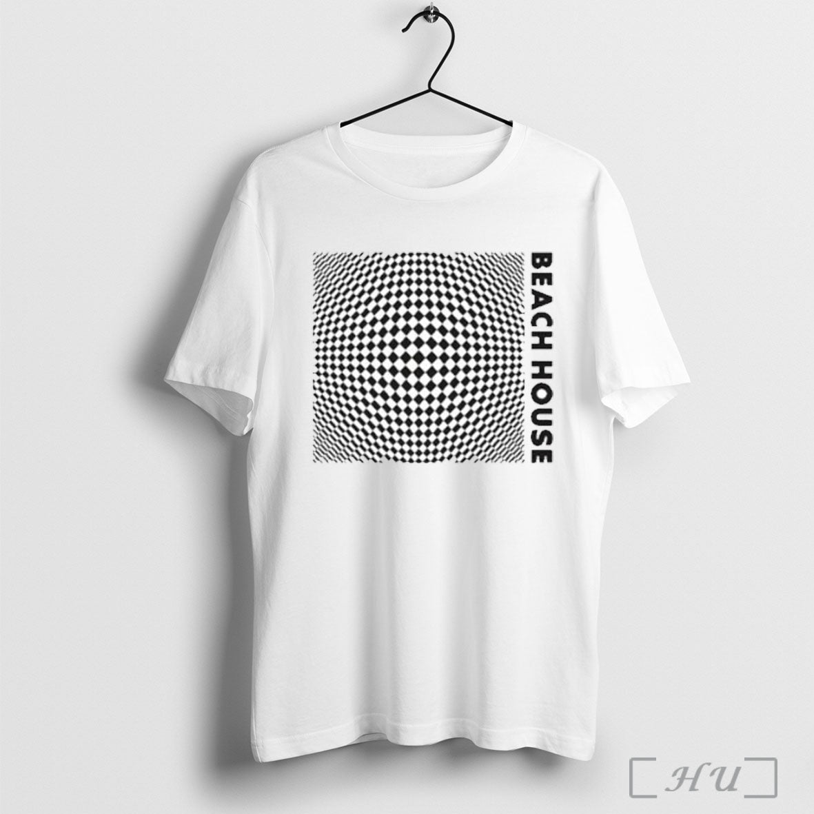 Officials Beach House 7 Op Art T Shirt