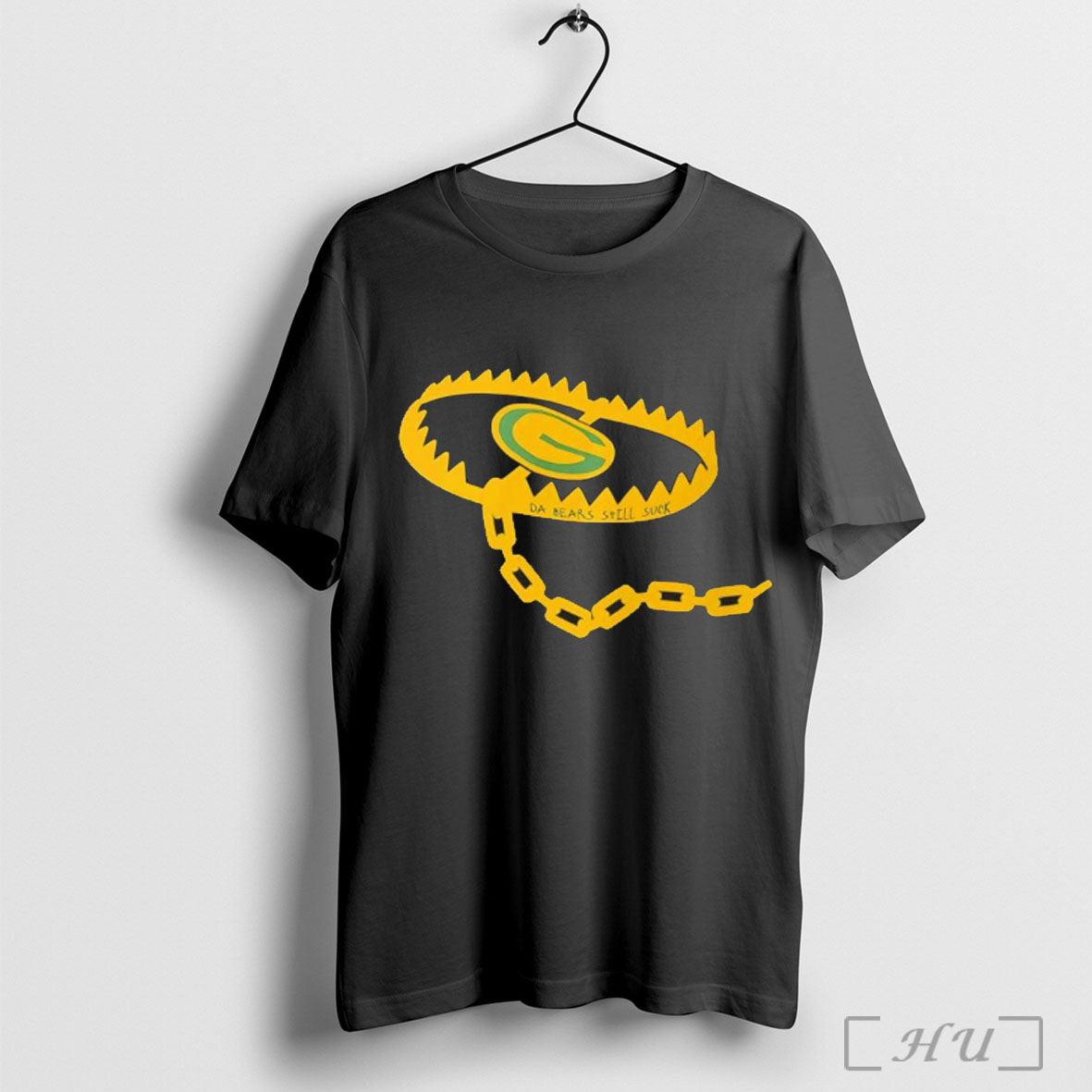 Officials Bear Trap Green Bay Packers Da Bears Still Suck T Shirt