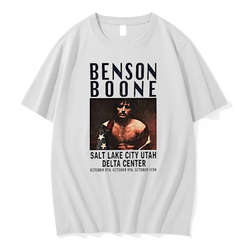 Officials Benson Boone Salt Lake City Delta Center October 2024 Concert Premium T Shirt