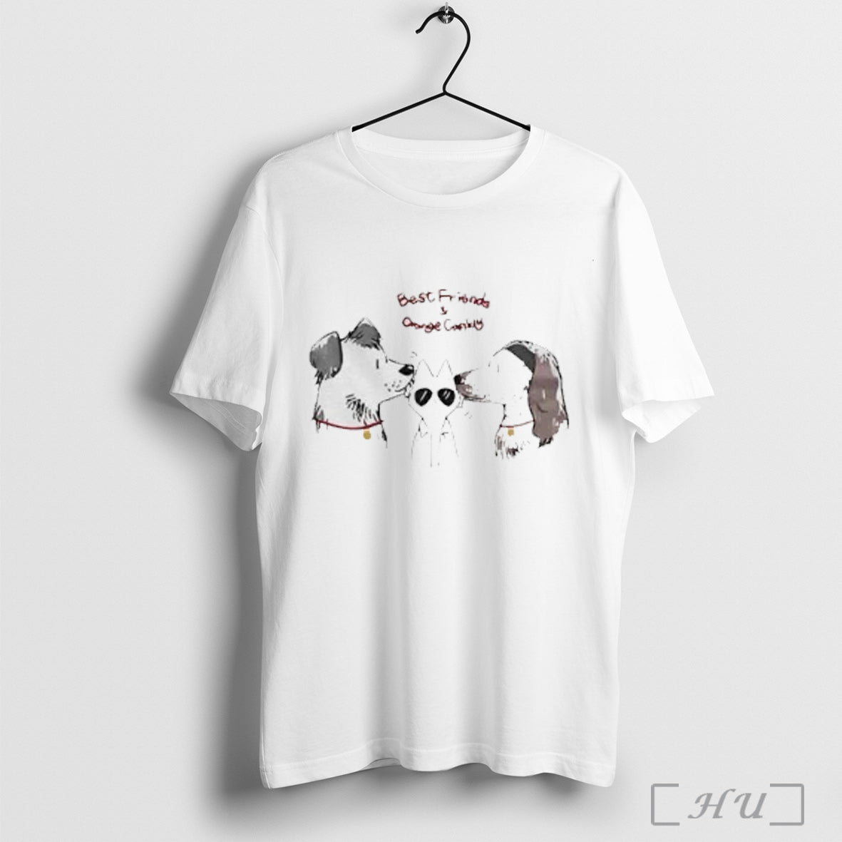 Officials Best Friends And Orange Cassidy Dogs And Cat Comic T Shirt