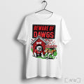 Officials Beware Of Dawgs Georgia Beat Tennessee 2025 T Shirt
