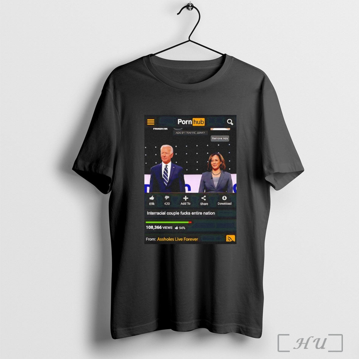 Officials Biden And Harris Interracial Couple Fucks Entire Nation T Shirt