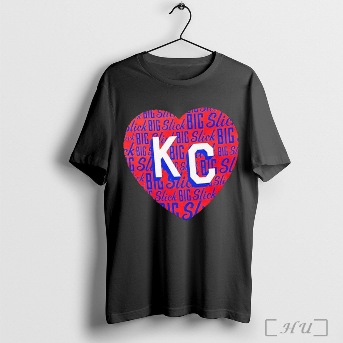 Officials Big Slick Kansas City Chiefs 2025 Heart T Shirt