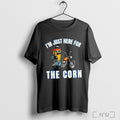 Officials Biker Here For The Corn T Shirt