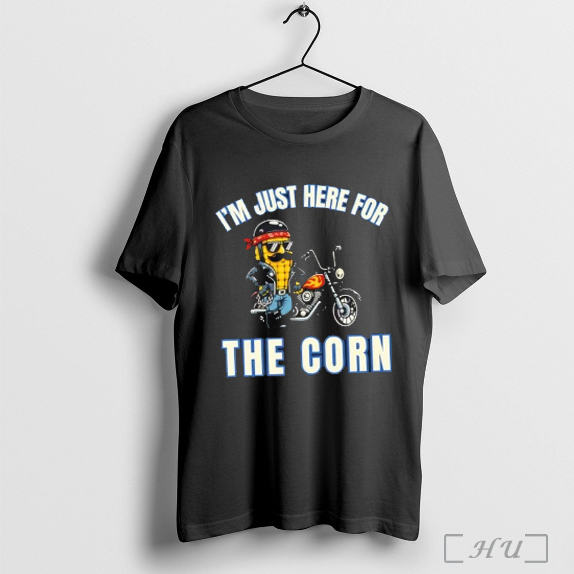 Officials Biker Here For The Corn T Shirt