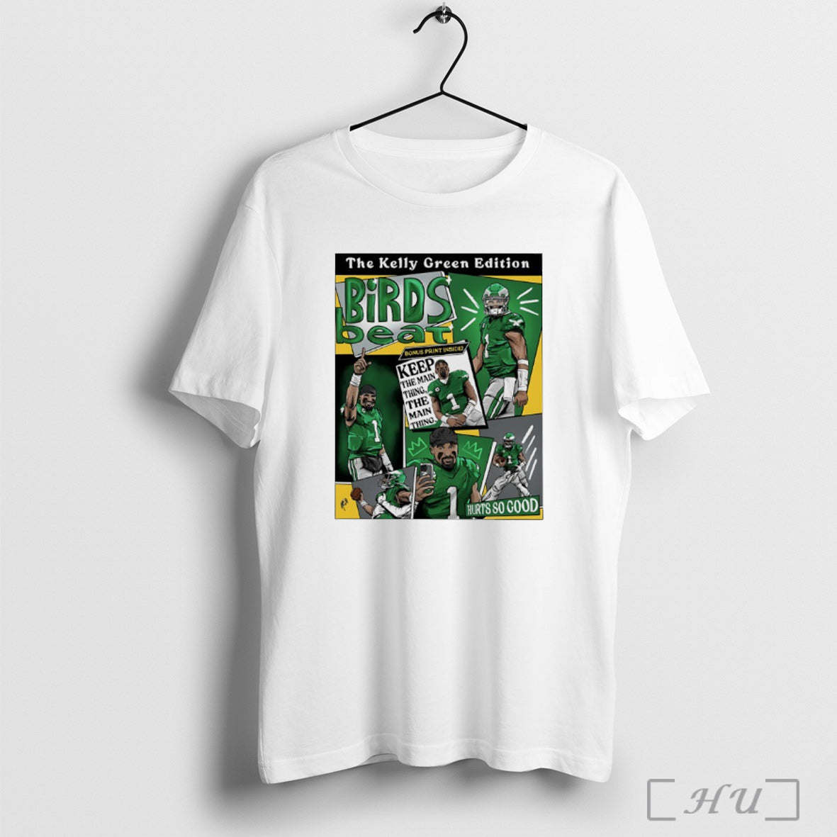 Officials Birds Beat Hurts So Good The Kelly Green Edition T Shirt