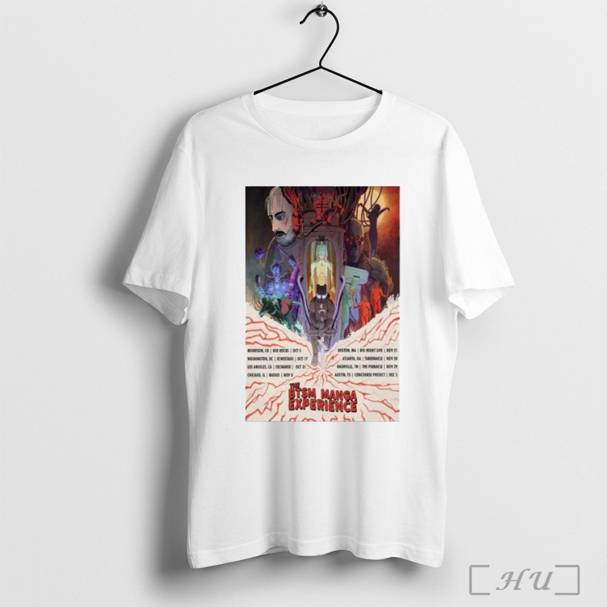 Officials Black Tiger Sex Machine Manga Experience Tour 2025 T Shirt