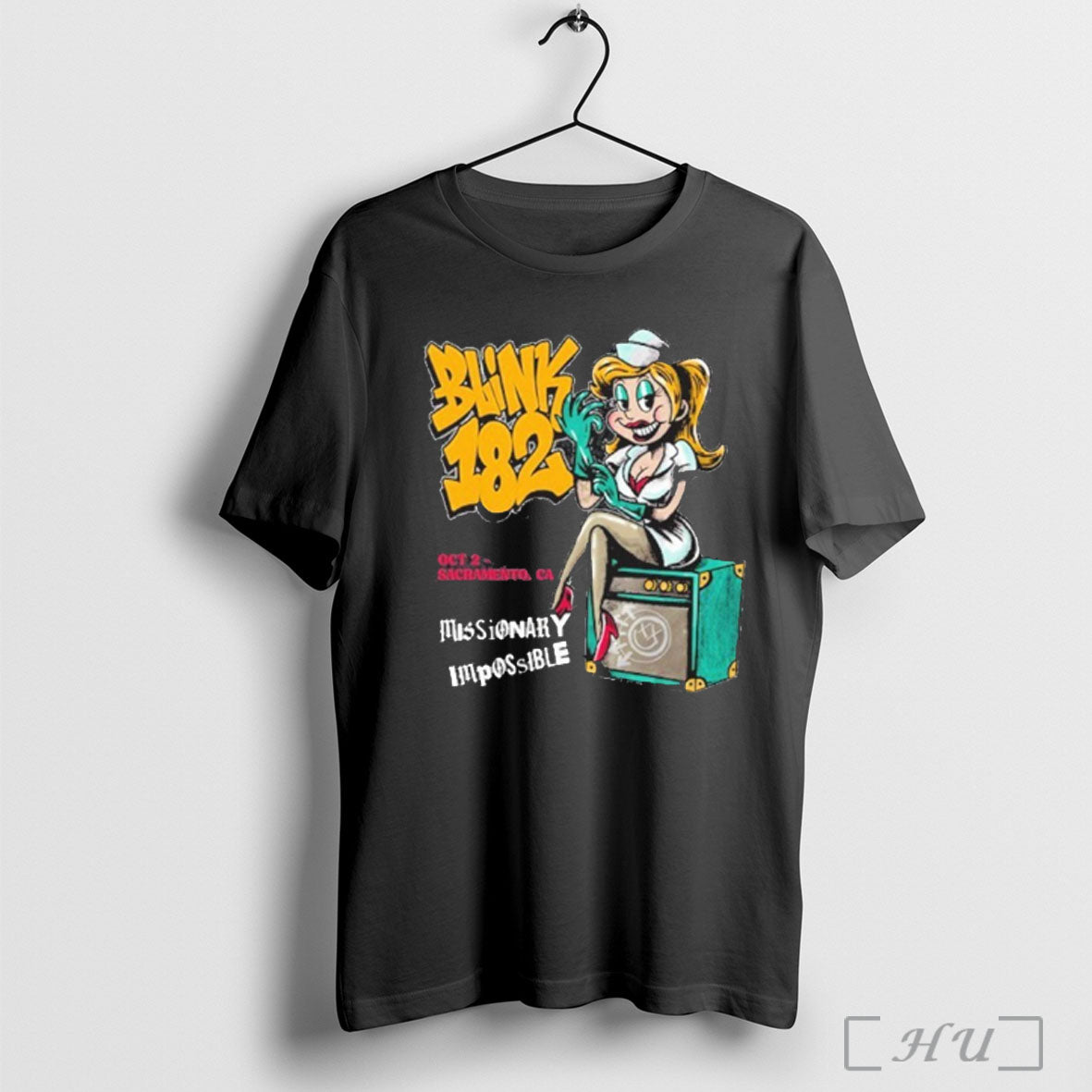 Officials Blink 182 Aftershock Festival In Sacramento Ca Oct 2 2025 T Shirt