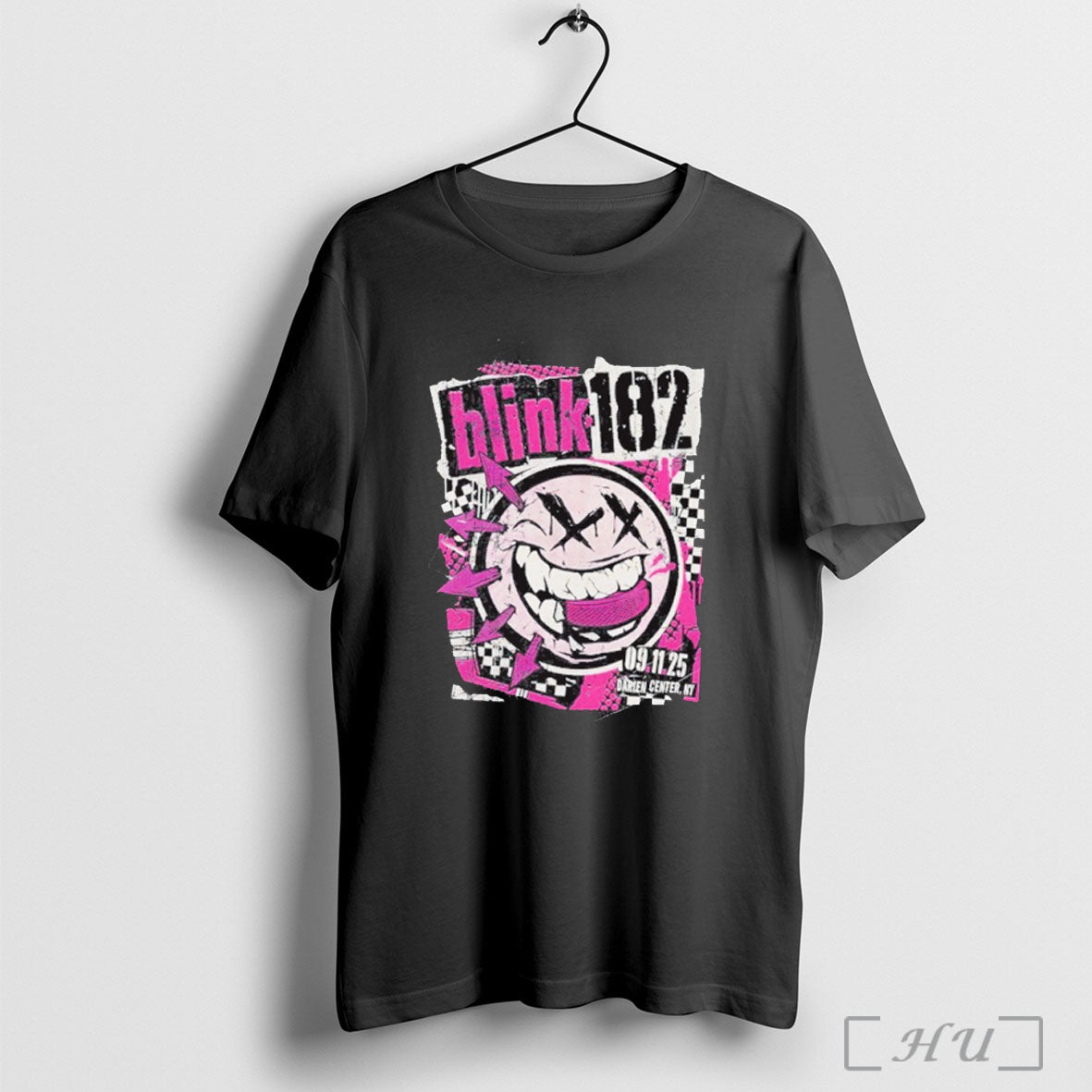 Officials Blink 182 September 11 2025 Darien Center Ny Painting T Shirt