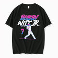 Officials Bobby Witt Jr Kansas City Royals Slugger Swing Number Tee Premium T Shirt