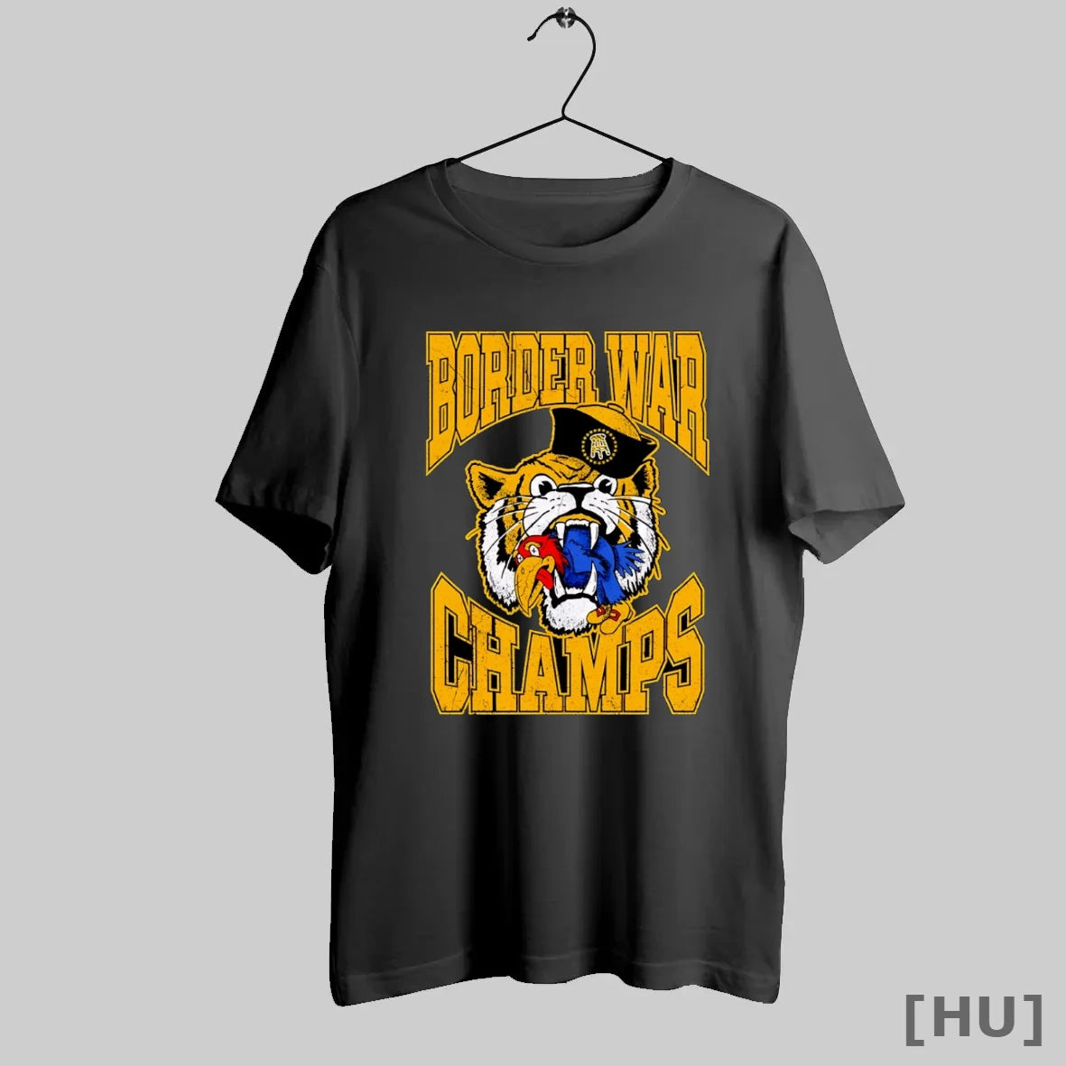 Officials Border War Champs Missouri Tigers Football Mascot T Shirt
