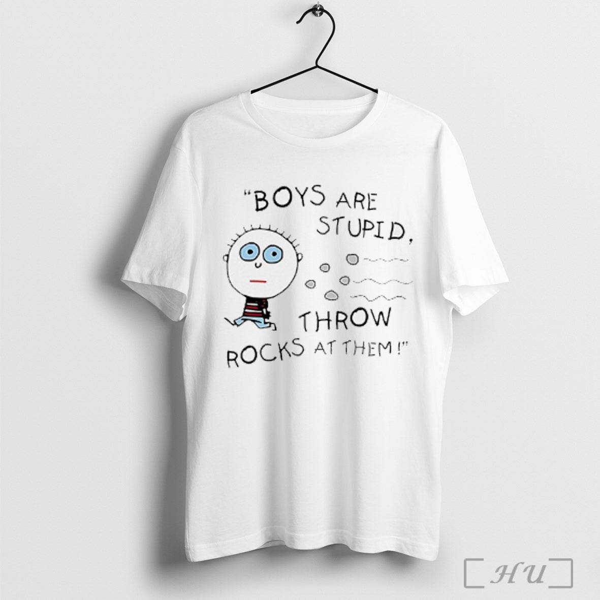Officials Boys Are Stupid Throw Rocks At Them T Shirt