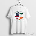 Officials Bradley Cafe Providence Ri Est 1937 Shamrock Usa X Ireland Flag T Shirt