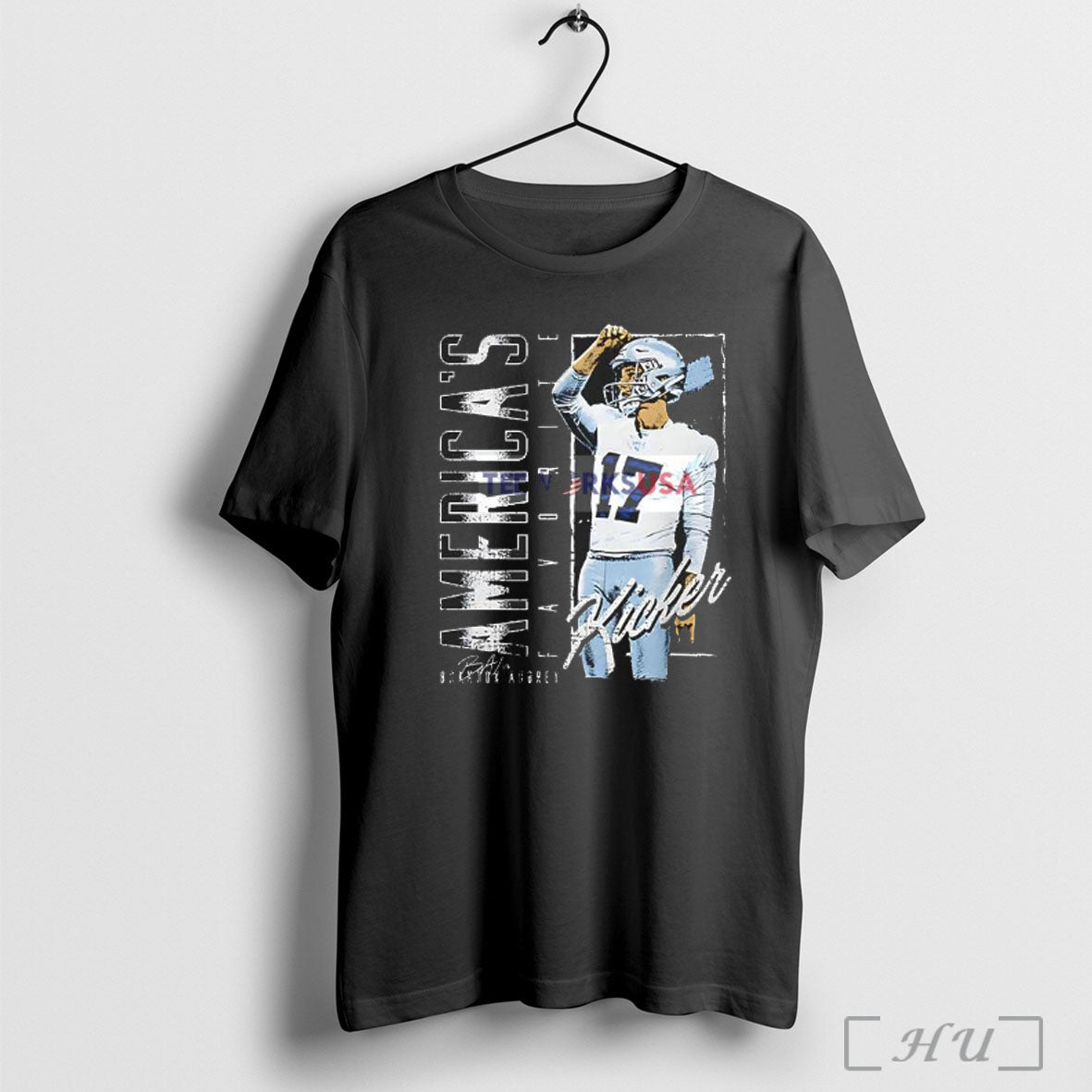 Officials Brandon Aubrey Dallas Americas Favorite Kicker T Shirt