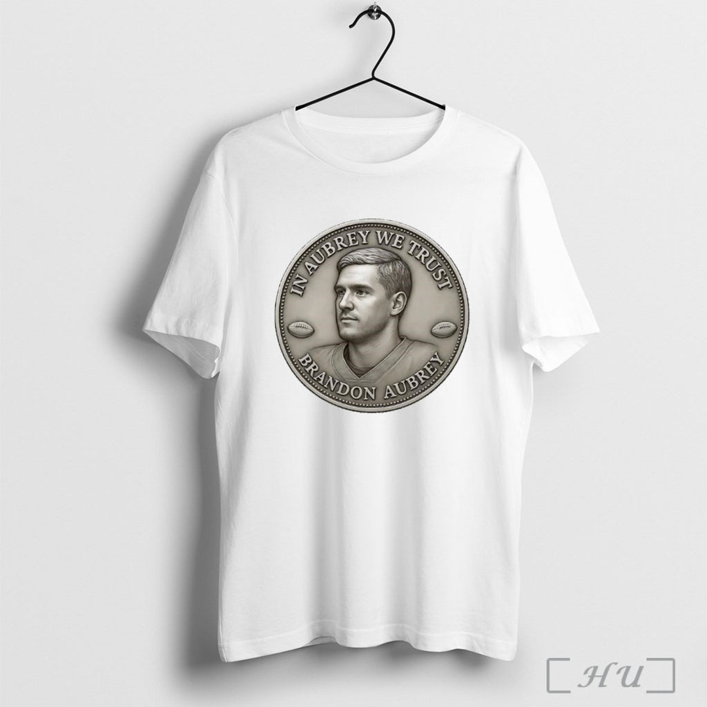 Officials Brandon Aubrey Dallas Cowboys In Aubrey We Trust T Shirt