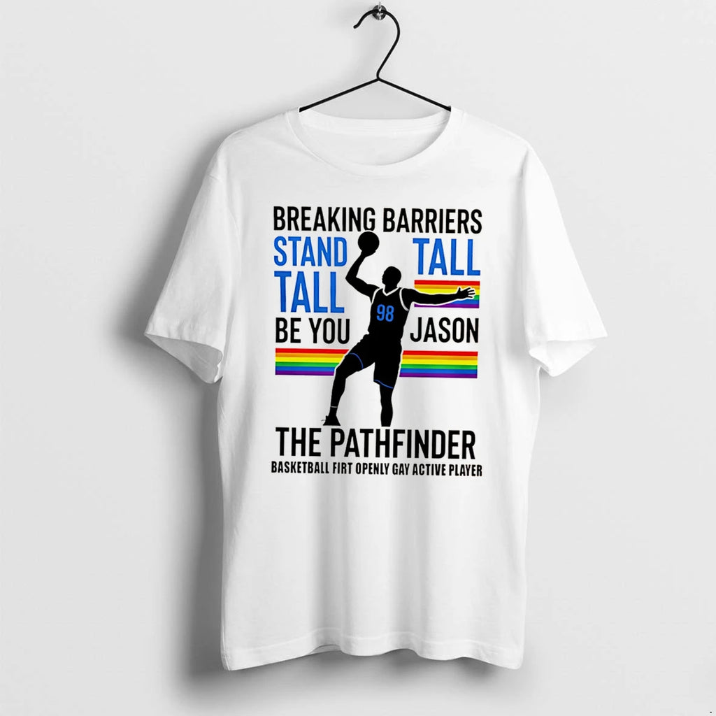 Officials Breaking Barriers Stand Tall Be You Jason Tee T Shirt Sweater