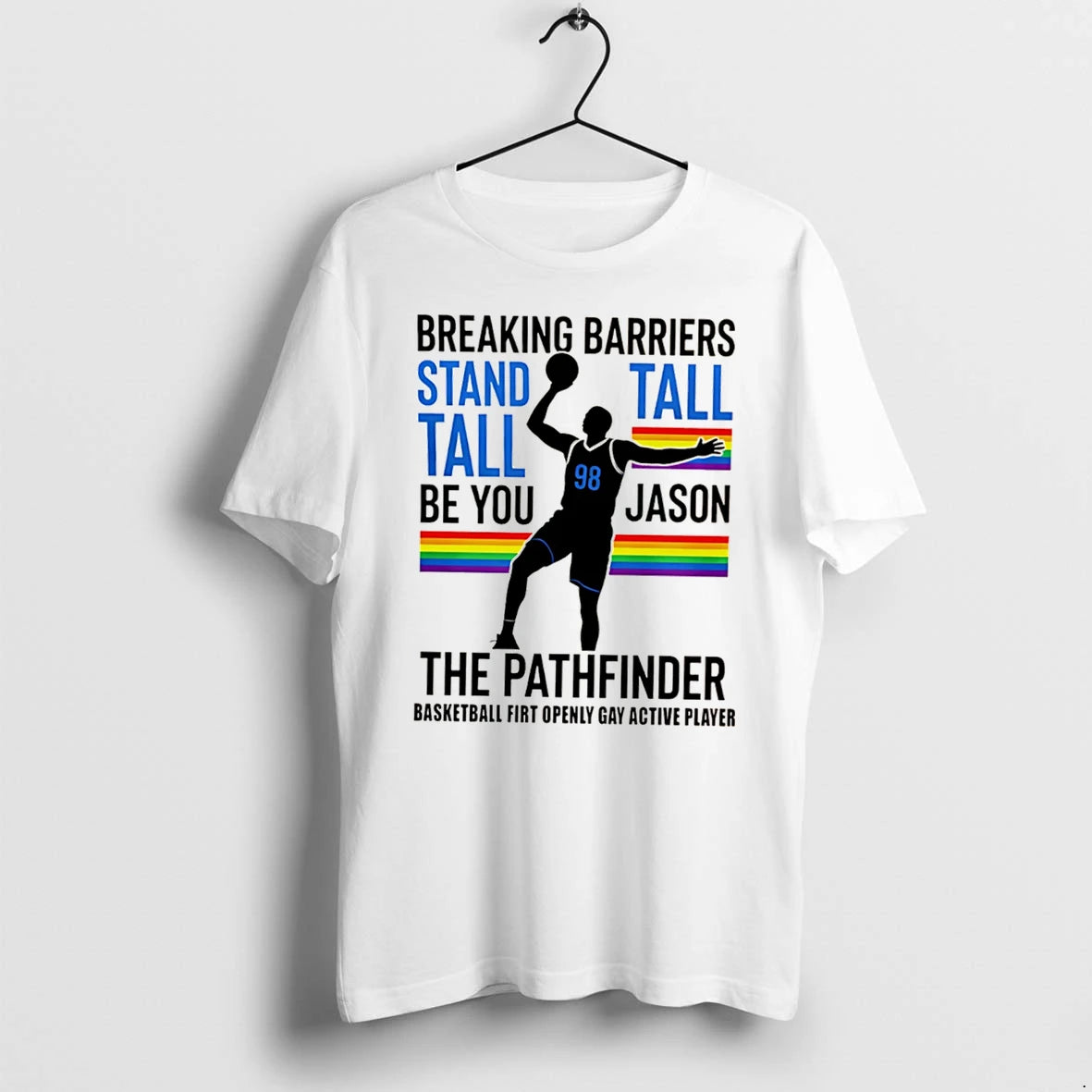 Officials Breaking Barriers Stand Tall Be You Jason Tee T Shirt Sweater