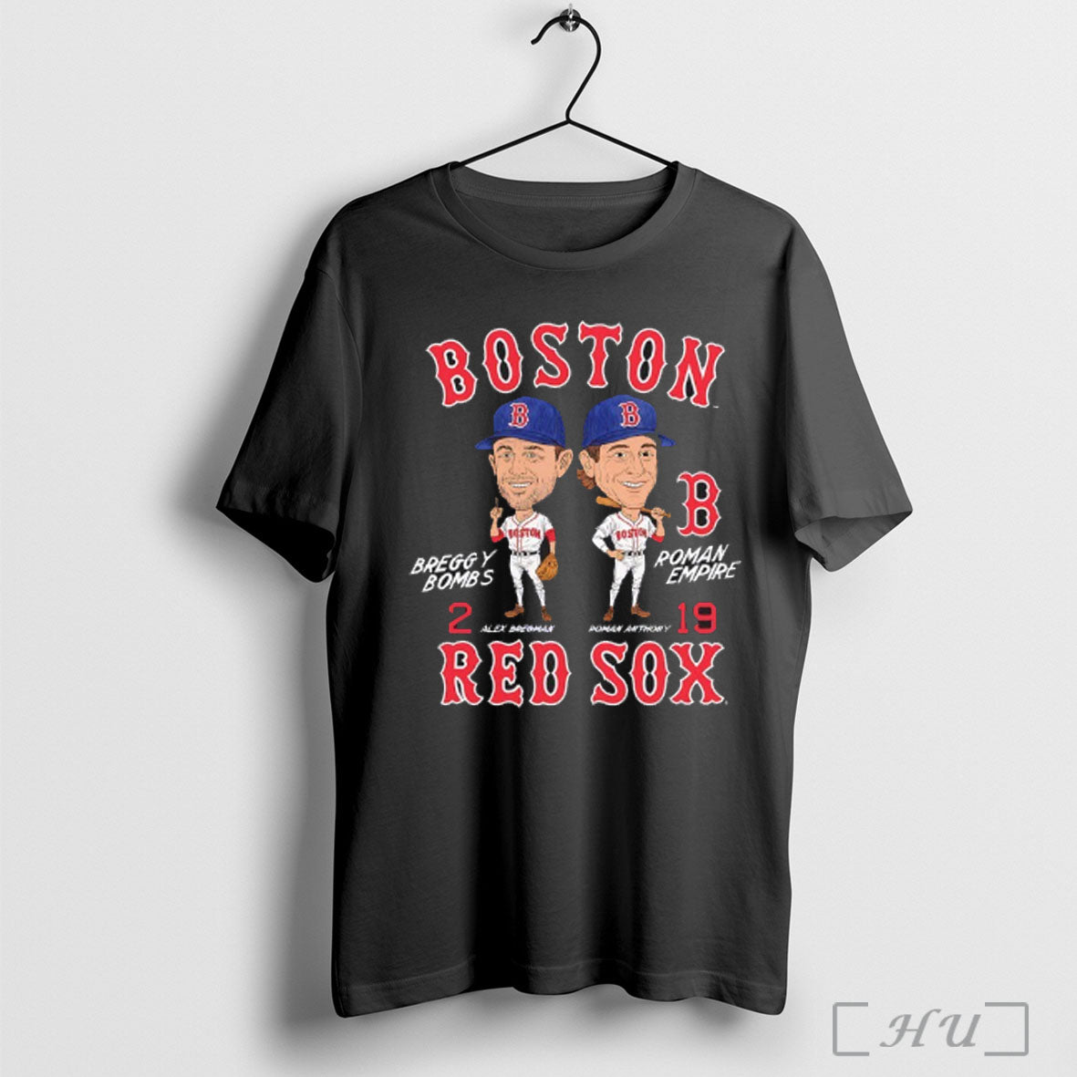 Officials Breggy Bombs And Roman Empire Boston Red Sox Player Duo Caricature T Shirt