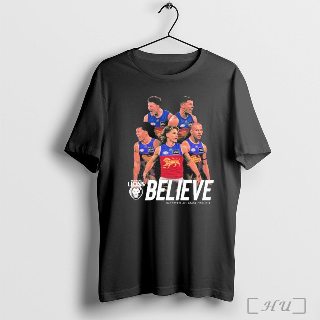 Officials Brisbane Lions 2025 Grand Finalists T Shirt