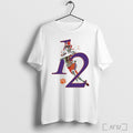 Officials Bryant Wesco 12 Clemson Tigers 2025 Ncaa Player T Shirt