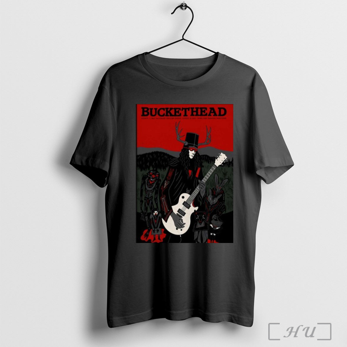 Officials Buckethead Aug 15 Eugene Oregon Aug 16 Roseland Theater Portland 2025 T Shirt