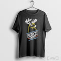 Officials Busch Light Deer Buck Neon Beer T Shirt