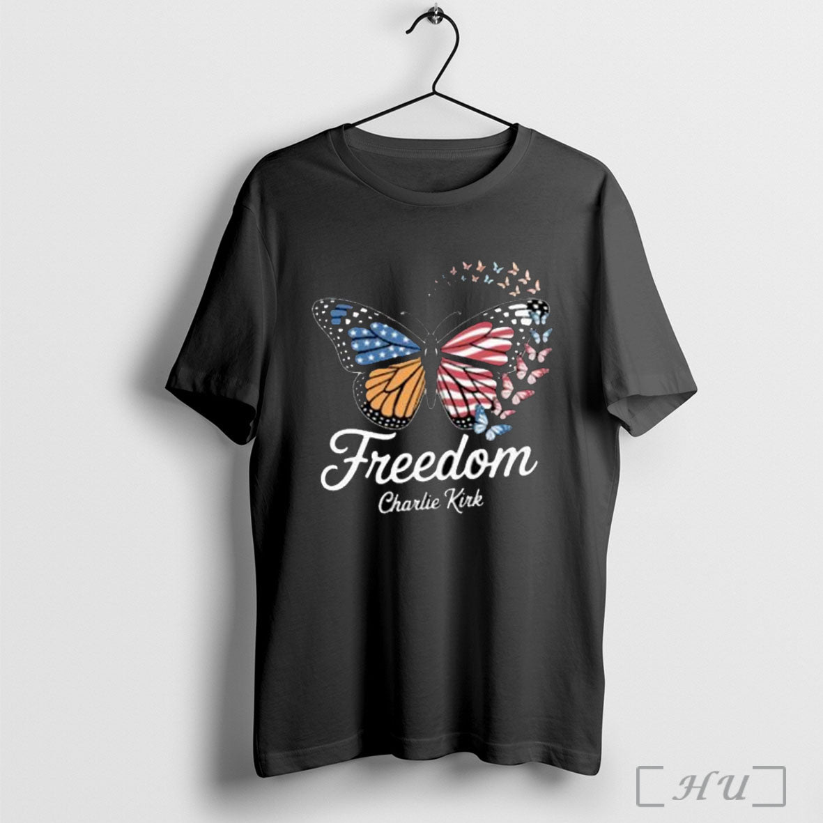 Officials Butterfly Freedom Charlie Kirk T Shirt