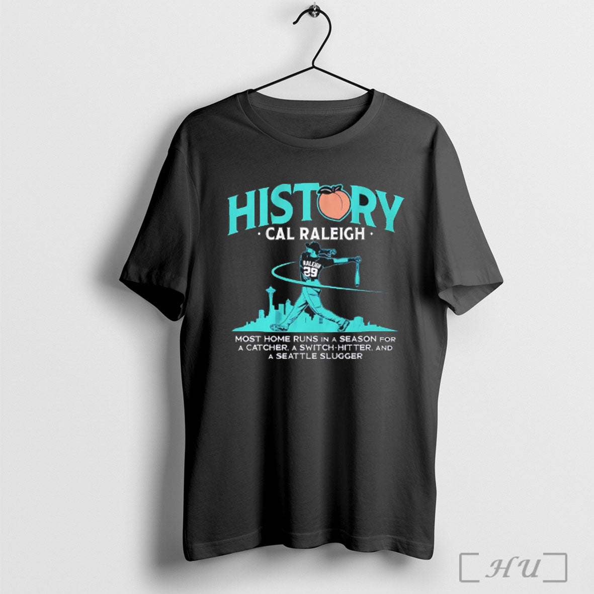 Officials Cal Raleigh Seattle Mariners History For Big Dumper T Shirt
