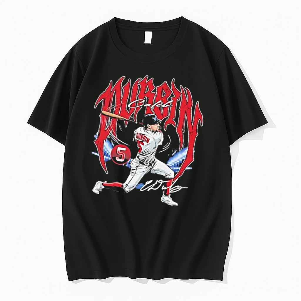 Officials Caleb Durbin Number 5 Bootleg Heavy Metal Player Batting Stadium Mens