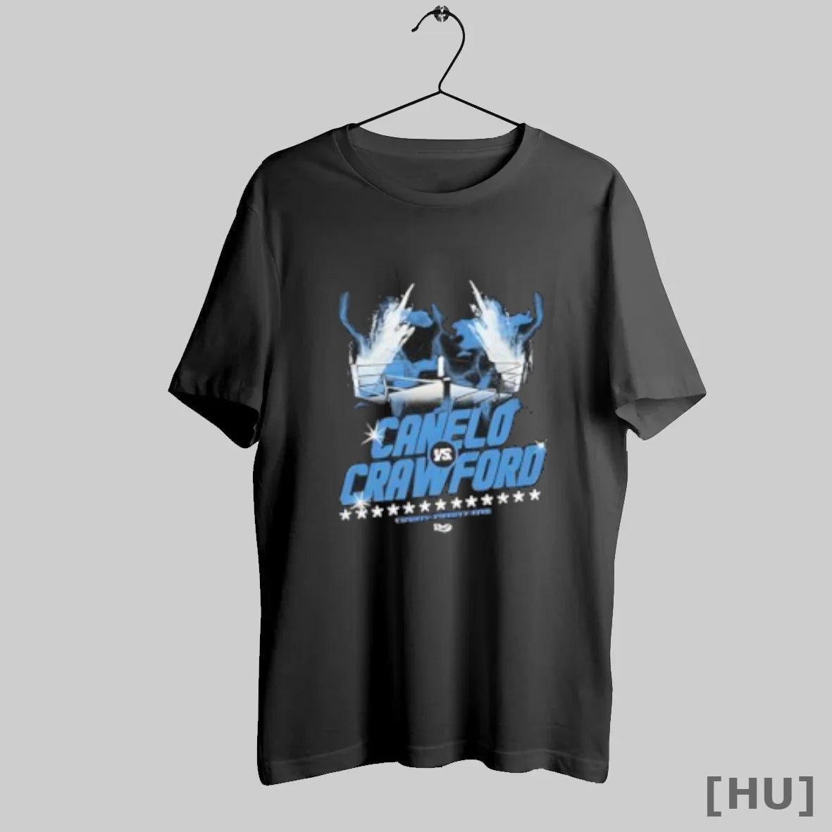 Officials Canelo Vs Crawford Once In A Lifetime Event 2 Sided T Shirt