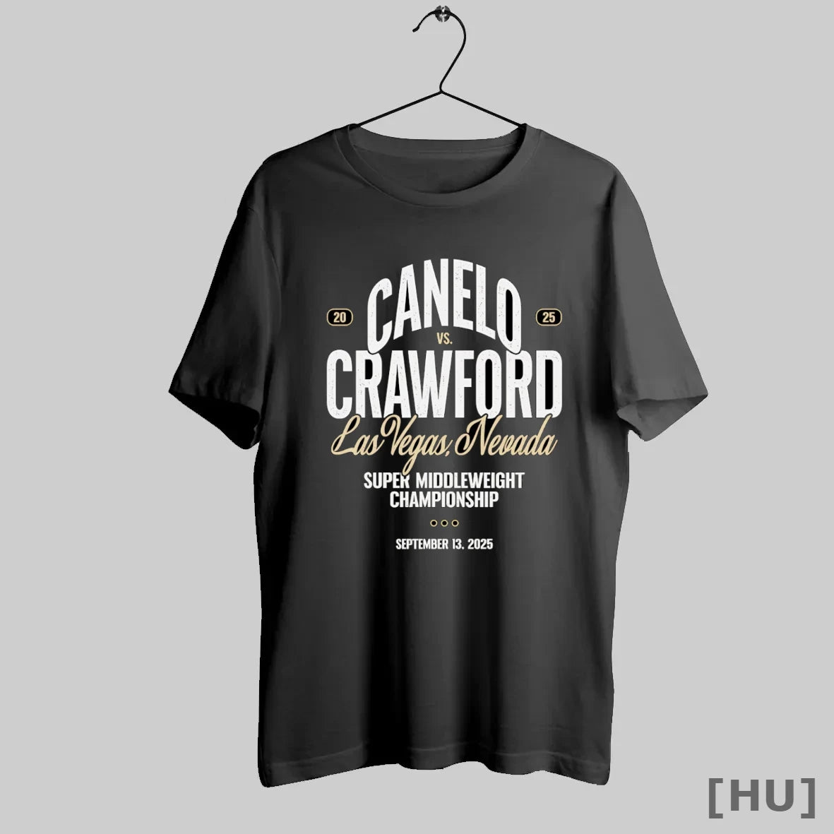 Officials Canelo Vs Crawford Super Middleweight Championship Las Vegas Nevada 2025 T Shirt
