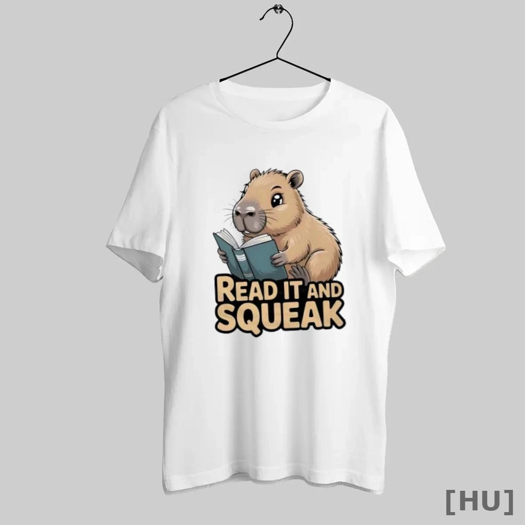 Officials Capybara Read And Squeak T Shirt