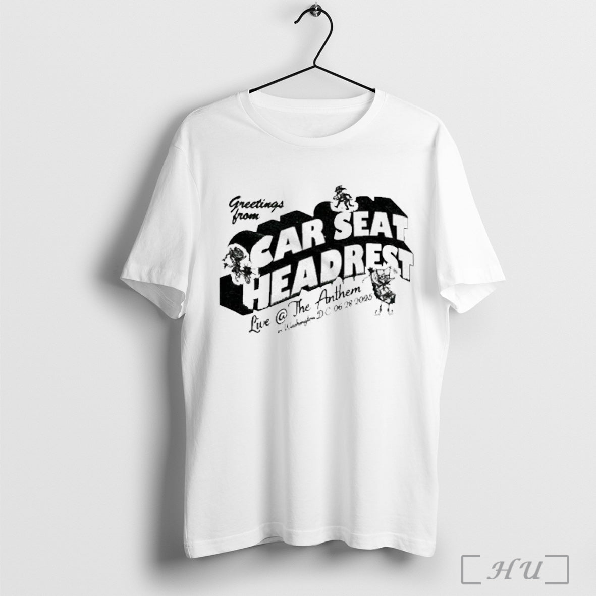 Officials Car Seat Headrest The Anthem Washington Dc June 28 2025 T Shirt