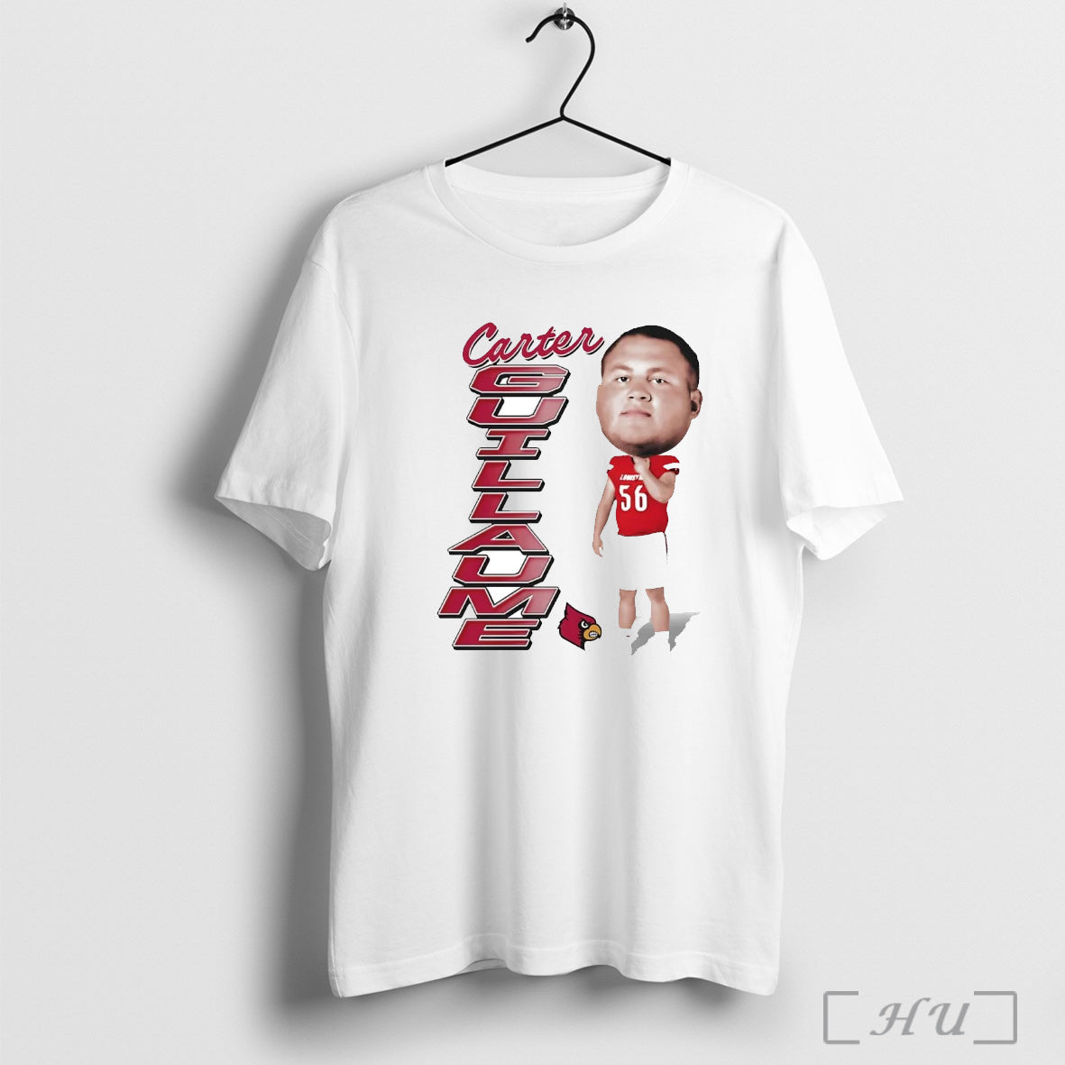 Officials Carter Guillaume Big Head Caricature T Shirt