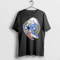 Officials Cartoon Anime Warrior Spiky White Hair Holding Winged Sword Magic Circle Mens